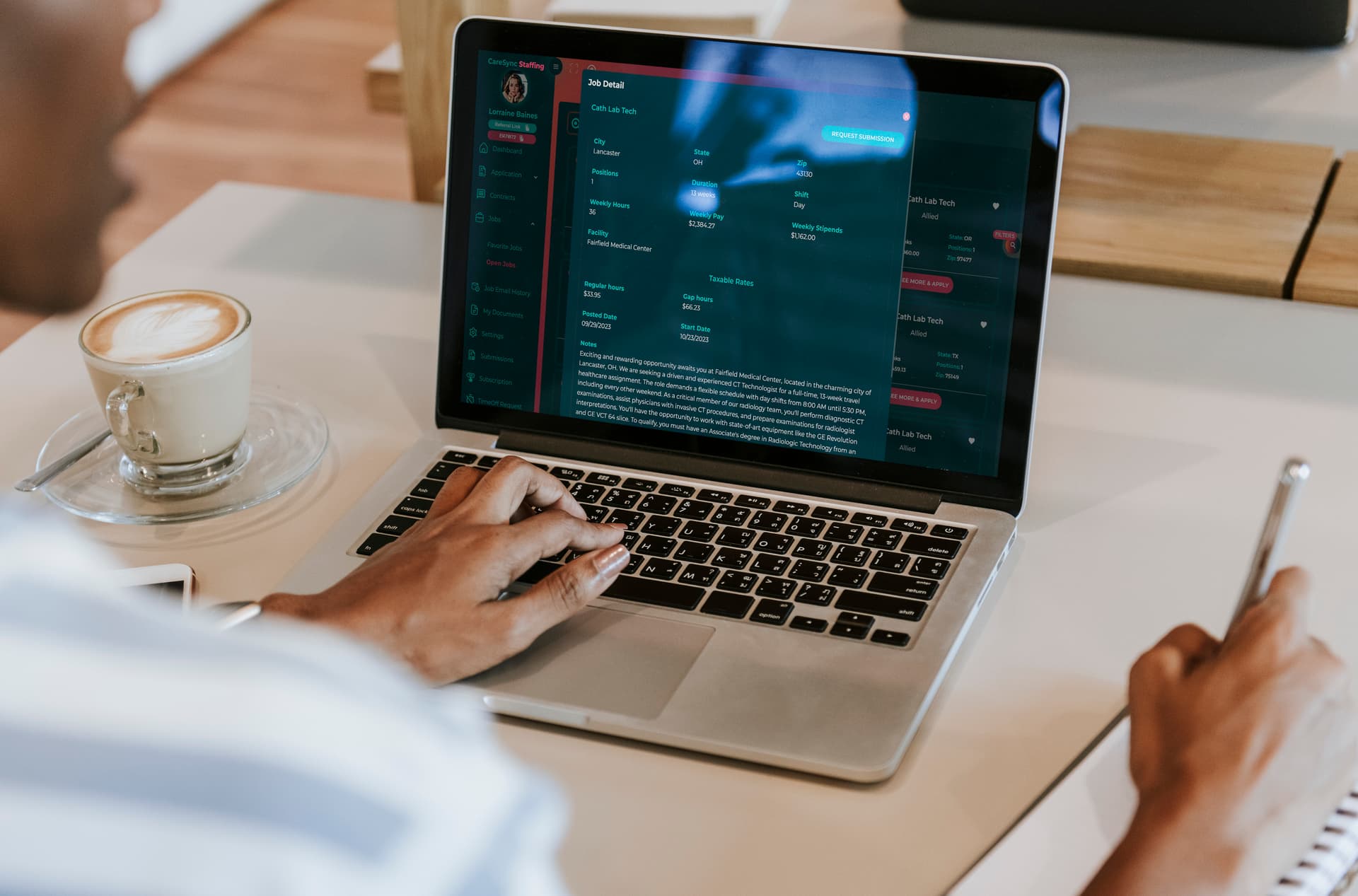 Care Connect Staffing dashboard preview